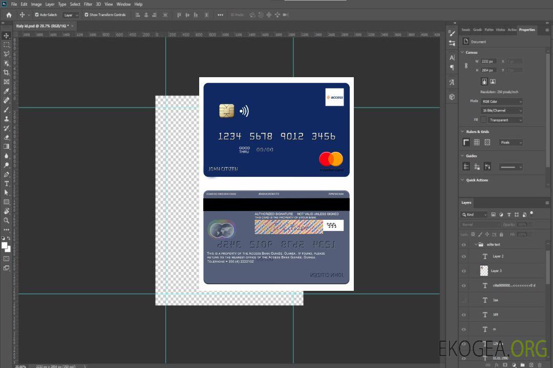 Guinée Access Bank Guinée mastercard template Guinée Access Bank Guinée mastercard template